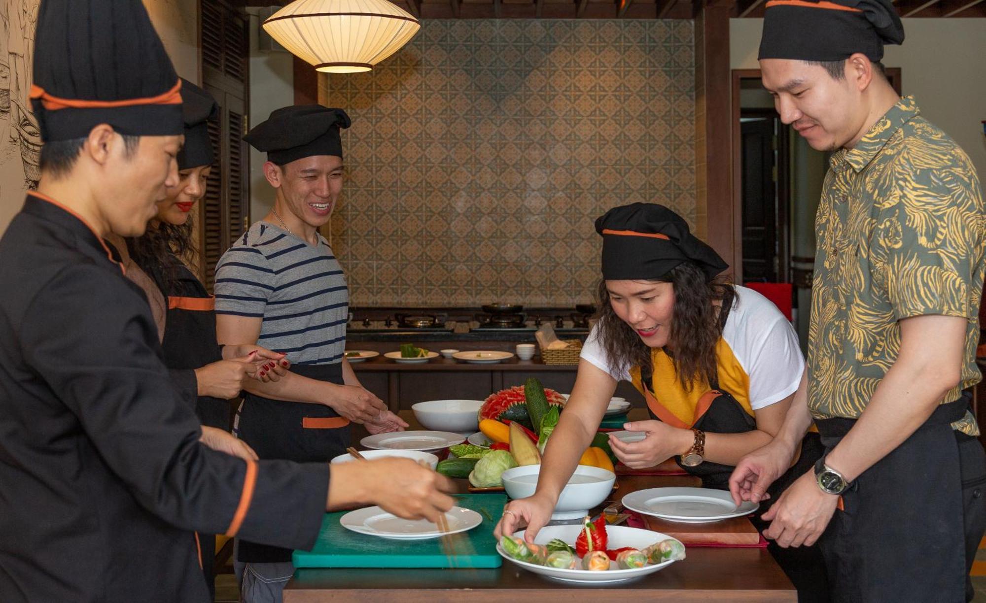Cozy Savvy Boutique Hotel Hoi An Exterior foto Thai cooking class